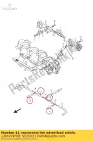 1369724F00, Suzuki, tubo flessibile, gomma (l suzuki gsx r gsxr hayabusa gsxrz gsxbka b king gsxra 1300 750 1000, Nuovo