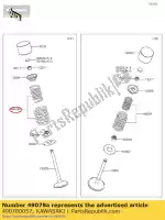 490780057, Kawasaki, spring-engine valve,exha klx45 kawasaki  klx 450 2008 2009 2010 2011 2012 2013 2014 2015 2016 2017 2018 2019 2020 2021, New