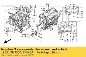 honda 11131MN5000 tuleja, wieszak silnika (a) - Dół