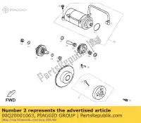 00Q20001063, Piaggio Group, Cto. embrague start derbi dxr cc 200, Nouveau