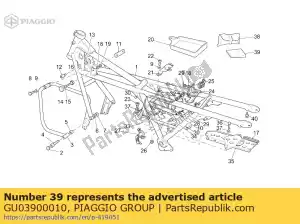 Piaggio Group GU03900010 manual do operador - Lado inferior