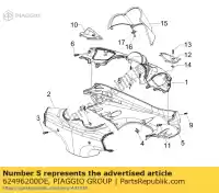 62496200DE, Piaggio Group, Ff h / cubierta de barra     , Nuevo