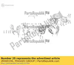 Tutaj możesz zamówić odst? Pnik od Piaggio Group , z numerem części 2R000196:
