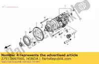 27511HN7000, Honda, engranaje, accionamiento por motor honda trx400fa fourtrax rancher at 400 , Nuevo