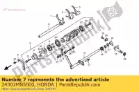 24303MN5000, Honda, placa, guia do braço de mudança honda gl 1500 1988 1989 1990 1991 1992 1993 1994 1995 1996 1997 1998 1999 2000 2001 2002, Novo