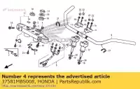 37581MBS008, Honda, lens comp., fuel pilot (o honda vt shadow ca spirit c2  s c2s cs black c2b c vt750c2 vt750c vt750ca vt750c2b vt750c2s vt750cs 750 , New