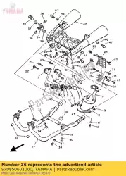 Aquí puede pedir tornillo de Yamaha , con el número de pieza 970850601000: