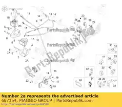 Qui puoi ordinare staffa di supporto abs con i. P. Da Piaggio Group , con numero parte 667354: