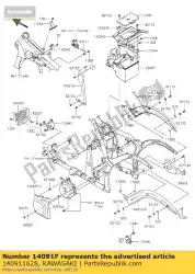 Here you can order the cover,reservoir tank vn900d8f from Kawasaki, with part number 140911628: