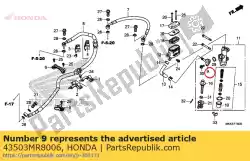 Tutaj możesz zamówić z?? Cze, pompa hamulcowa od Honda , z numerem części 43503MR8006: