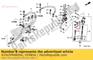 honda 43503MR8006 z??cze, pompa hamulcowa - Dół