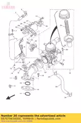 Qui puoi ordinare dado, flangia (4mv) da Yamaha , con numero parte 957070650000: