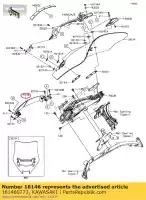 161460773, Kawasaki, cubierta kawasaki gtr  e 1400gtr abs zg1400 kact 1400 , Nuevo