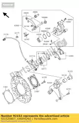 Here you can order the collar,20x25x30 zr1000daf from Kawasaki, with part number 921520807: