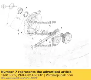 Piaggio Group 1A018065 ass ruota p mp3 400 21 - Onderkant