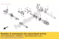 24413KA6003, Honda, wirnik, korek wymuszony honda pc vt 800 1100 1988 1989 1990 1994 1995 1996 1997 1998 1999 2000, Nowy