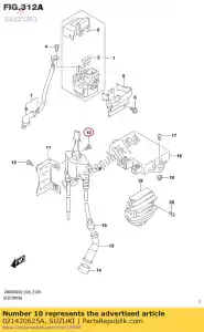 suzuki 021420625A vis - La partie au fond