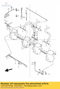 suzuki 1357203F00 lavadora - Lado inferior