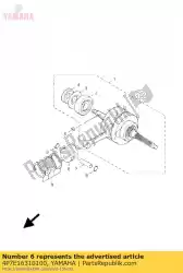 Here you can order the piston (std) from Yamaha, with part number 4P7E16310100: