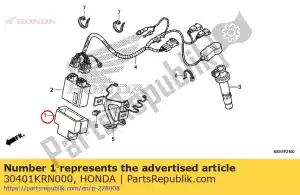 Honda 30401KRN000 cojín, c.d.i. unidad - Lado inferior