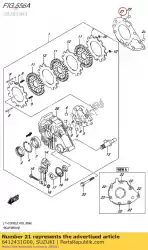 Here you can order the gasket,rr brake from Suzuki, with part number 6412431G00: