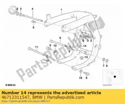 Here you can order the shim - 1,00mm          from BMW, with part number 46712311547: