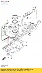 Here you can order the cushion,check v from Suzuki, with part number 4488410G00: