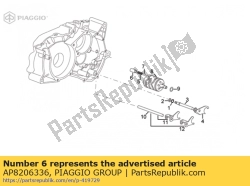 Aprilia AP8206336, Pin retainer, OEM: Aprilia AP8206336