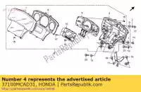 37100MCAD31, Honda, metro assy., combinazione honda gl goldwing  gold wing deluxe abs 8a a gl1800a gl1800 1800 , Nuovo