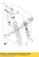 6210049H10YKS, Suzuki, Absorber assy,r suzuki rm z250 250 , New