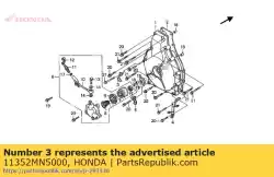Aquí puede pedir abarrotar un tubo de Honda , con el número de pieza 11352MN5000: