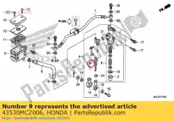 Qui puoi ordinare asta comp., spingere da Honda , con numero parte 43530MCZ006: