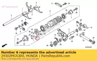 24302MCA300, Honda, came, tambour de changement honda  gl 1800 2001 2002 2003 2004 2005 2006 2007 2008 2009 2010 2012 2013 2017, Nouveau