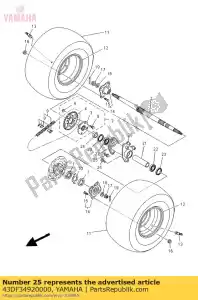 yamaha 43DF34920000 ?ruba - Dół
