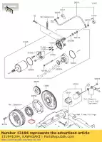 131941094, Kawasaki, clutch-oneway klf400-b1 kawasaki  brute force kfx kvf 360 400 650 700 750 800 2000 2001 2002 2003 2004 2005 2006 2007 2008 2009 2010 2011 2012 2013 2014 2015 2016 2017 2018 2019 2020 2021, New