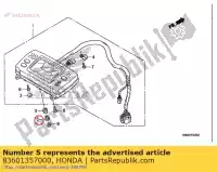 83601357000, Honda, colletto, impostazione copertina honda cb hornet f cbr  rr xr r twofifty nx transcity cbx xr250r nx125 cb250 trx400fw fourtrax foreman trx450es es trx250ex sporttrax trx500fa sportrax trx450fe cbr600rr trx650fa rincon trx680fa foretrax rubicon rubican trx500fe trx500fpa wp 250 600 125 40, Nuovo