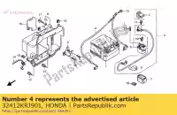 32412KRJ901, Honda, cable,earth honda fes pantheon  fes125 125 , New