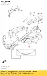 Here you can order the pipe comp,air i from Suzuki, with part number 9443014J10: