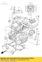 Qui puoi ordinare morsetto, aspirazione pi da Suzuki , con numero parte 0940252501: