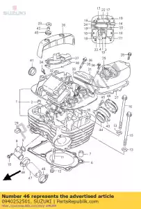 suzuki 0940252501 morsetto, aspirazione pi - Il fondo