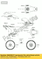 560541325, Kawasaki, marque, capot lwr., rh, kawasa zx100 kawasaki zx 1000 2014 2015, Nouveau