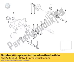 bmw 46522336056 spacer sleeve - Bottom side