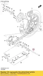 Aqui você pode pedir o eixo traseiro em Suzuki , com o número da peça 6471144A11: