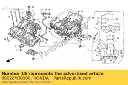Qui puoi ordinare bullone, flangia, 10x30 da Honda , con numero parte 90026MJ0000: