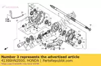 41300HN2000, Honda, gear assy, ??rr fina honda trx500fa fourtrax foreman 500 , Nouveau