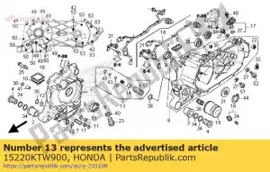 Honda 15220KTW900 gruppo valvole., rilievo - Il fondo