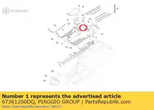 Piaggio Group 67361200DQ grote pintado - Onderkant