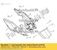 2R000192, Piaggio Group, Zijpanel, certo aprilia derbi etx lbmetx10 lbmetx20 lbmstx10 lbmstx20 150 2014 2016 2017 2018 2019, Novo