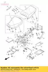 Ici, vous pouvez commander le sur mt09tra auprès de Yamaha , avec le numéro de pièce 2PPF8199D100: