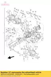 Aquí puede pedir pipa, raza principal de Yamaha , con el número de pieza 4KM1414G0000: